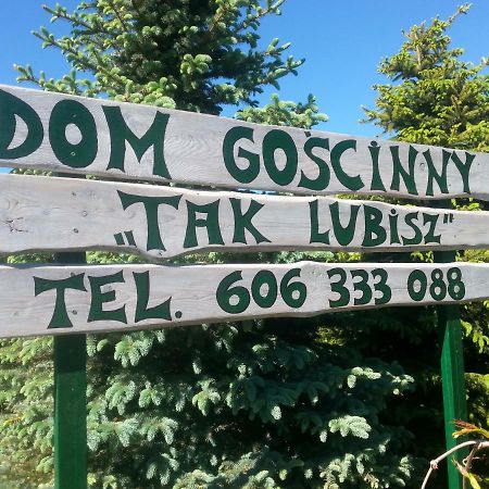 Pokoje Goscinne "Tak Lubisz" Gardna Wielka Buitenkant foto