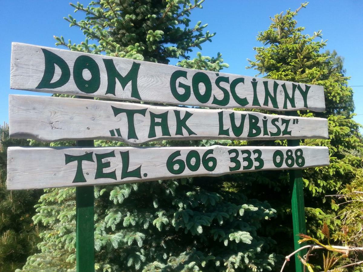 Pokoje Goscinne "Tak Lubisz" Gardna Wielka Buitenkant foto